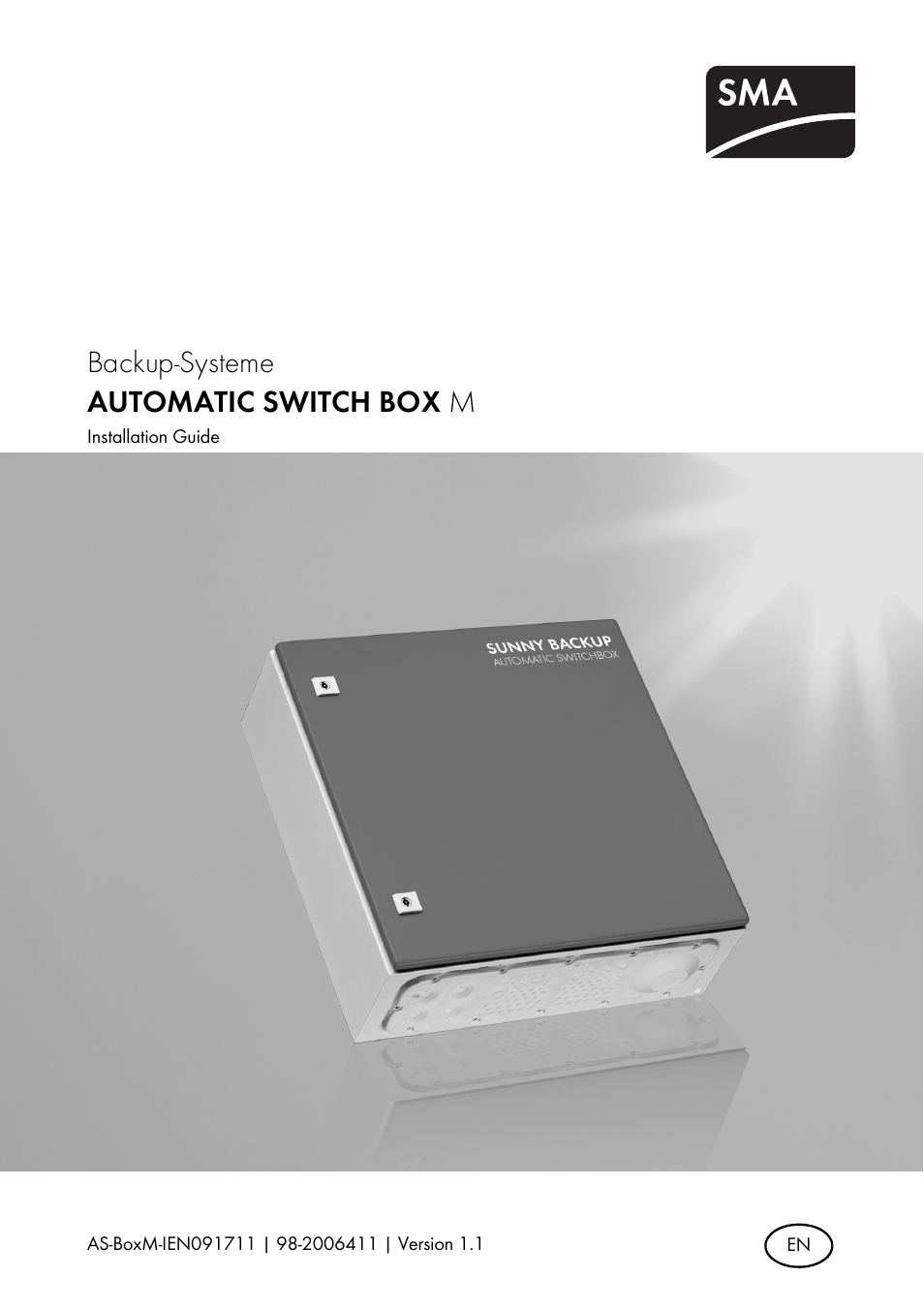 SMA AUTOMATIC SWITCH BOX M User Manual | 44 pages