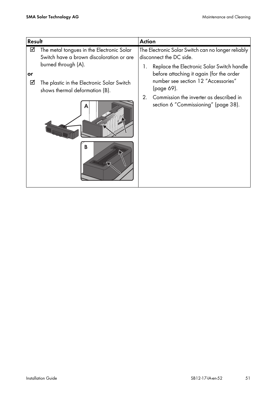 SMA SB 1200 Installation User Manual | Page 51 / 72