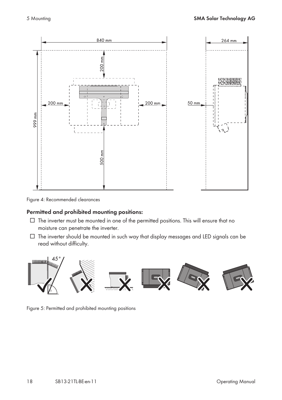 SMA SB 1300TL User Manual | Page 18 / 58