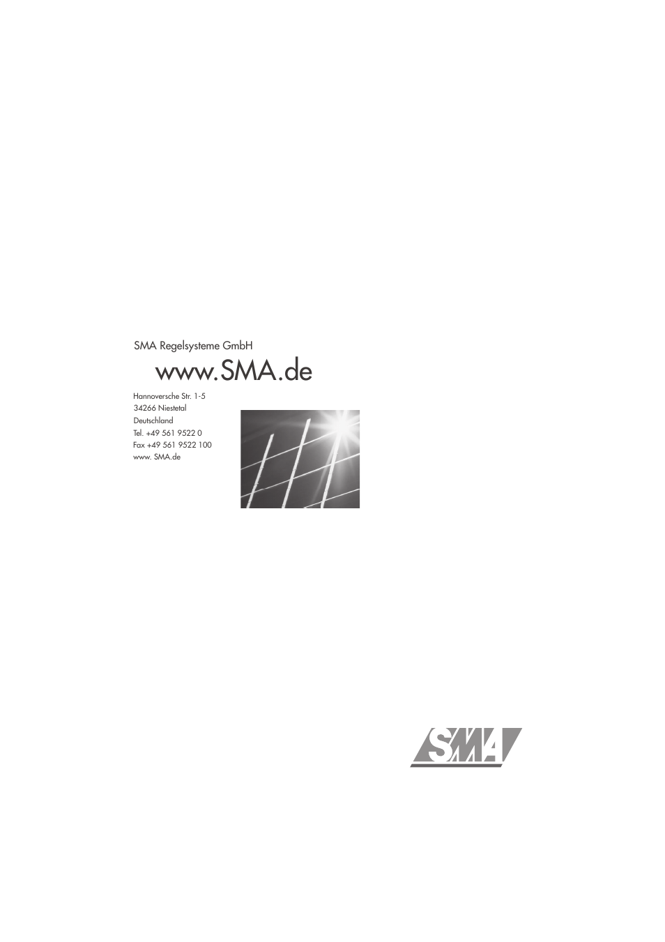 SMA SB 2800i User Manual | Page 50 / 50