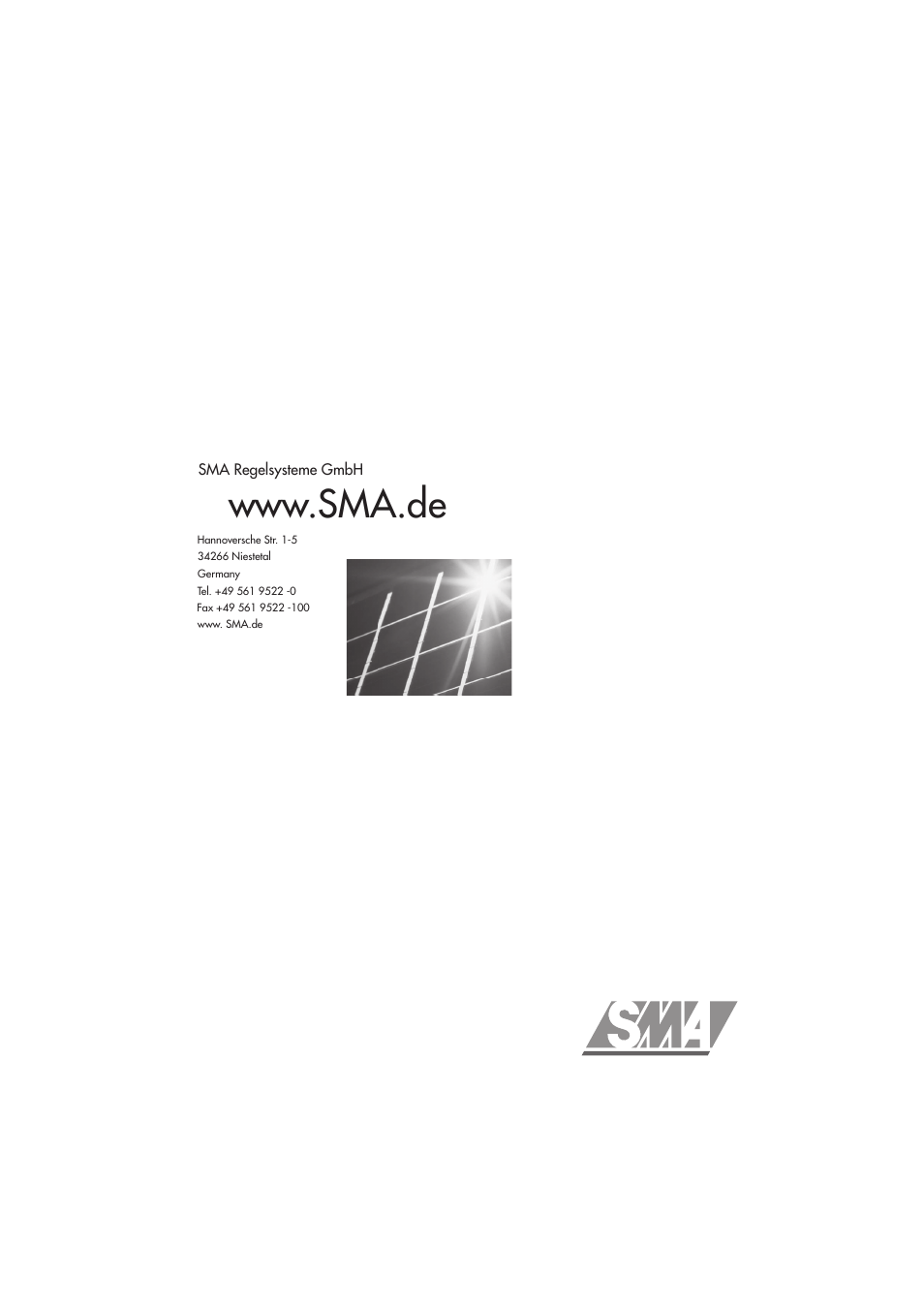 SMA SB 2800i Installation User Manual | Page 40 / 40