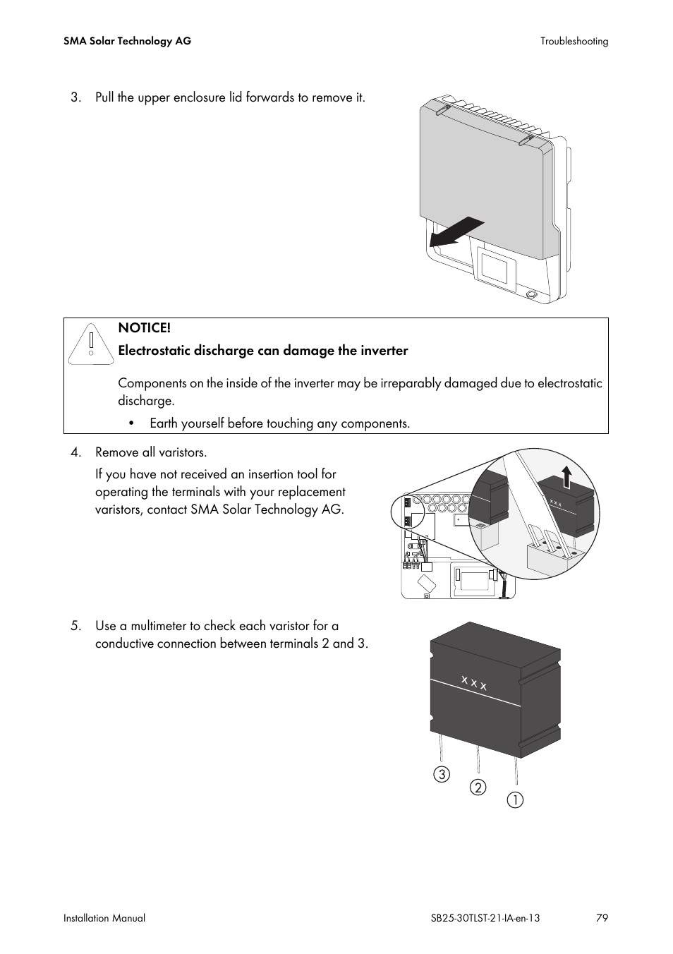 SMA SB 2500TL-21 Installation User Manual | Page 79 / 96