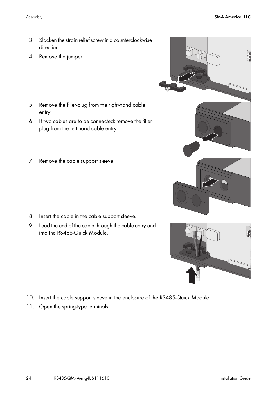 SMA RS485-Quick Module User Manual | Page 24 / 32