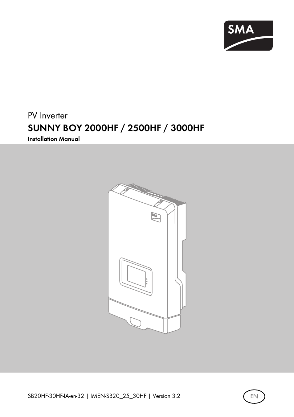 SMA SB 2000HF-30 Installation User Manual | 96 pages