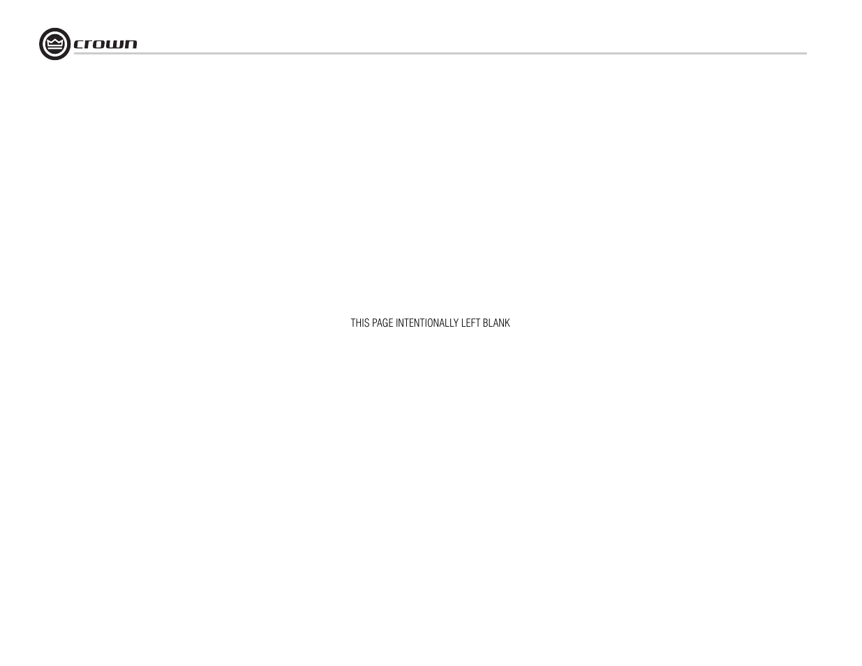 Crown Audio CTs 8200 User Manual | Page 30 / 32
