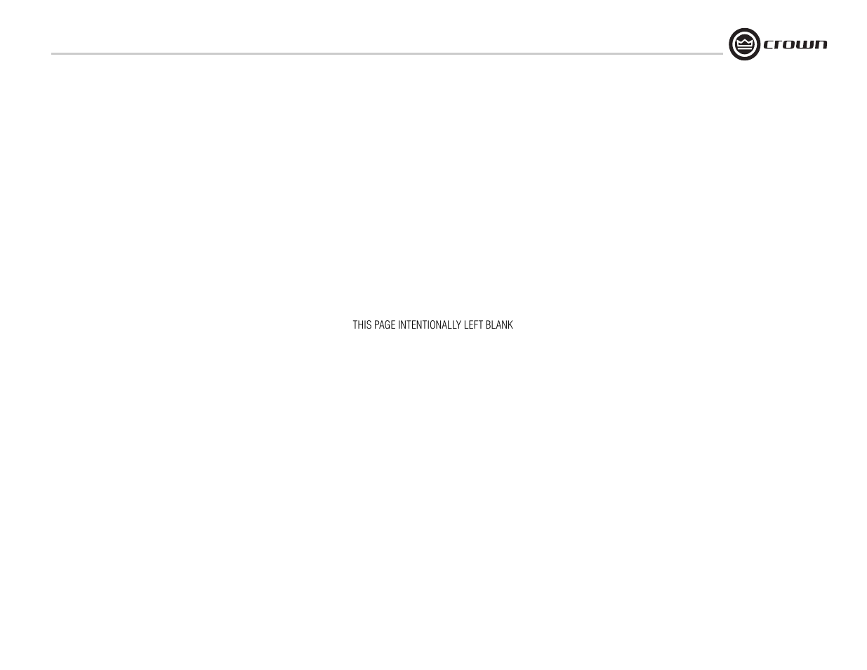 Crown Audio CTs 8200 User Manual | Page 31 / 32