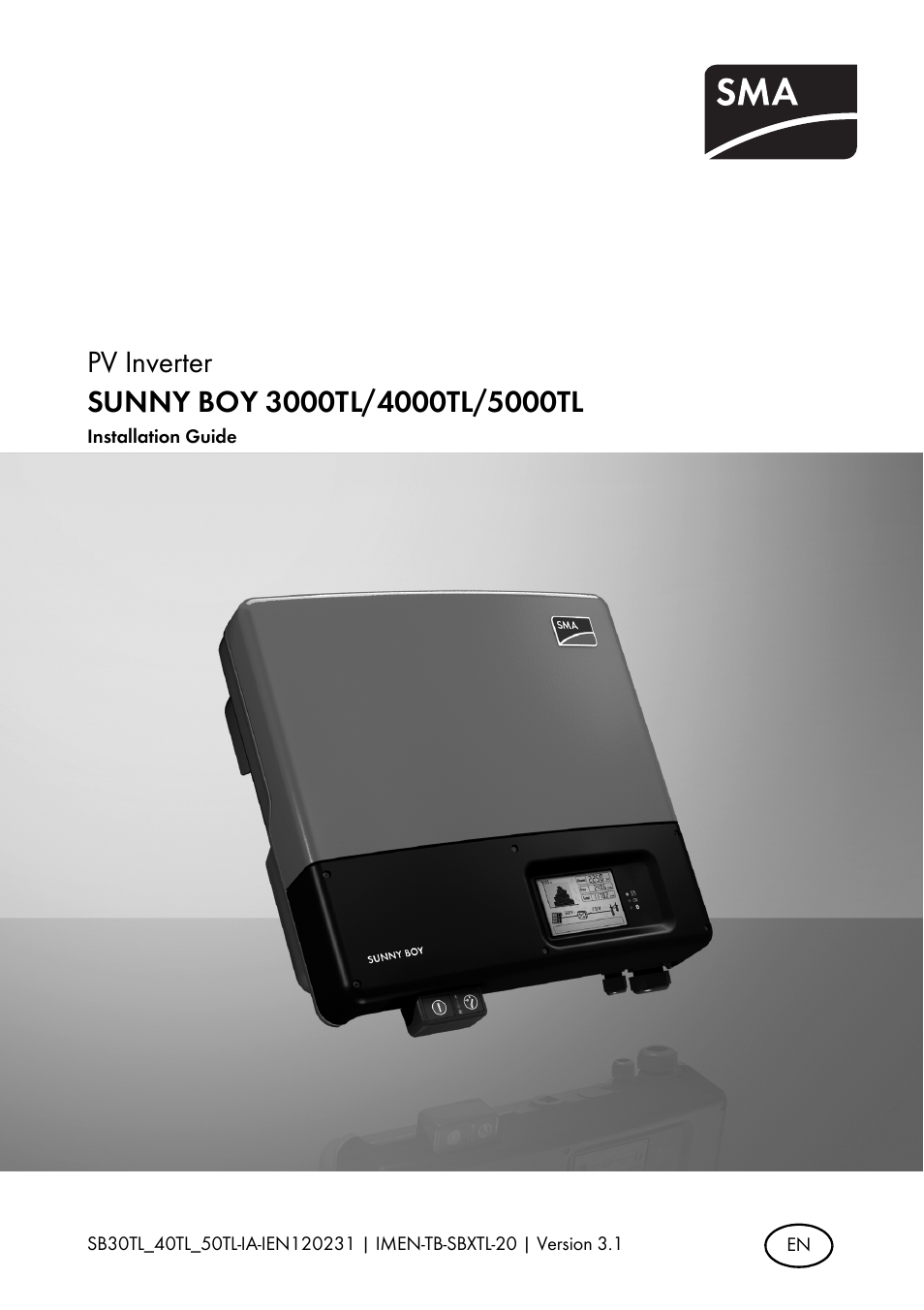 SMA SB 3000TL-20 Installation User Manual | 104 pages