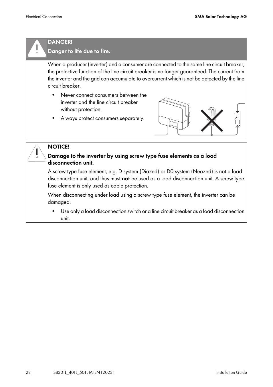 SMA SB 3000TL-20 Installation User Manual | Page 28 / 104