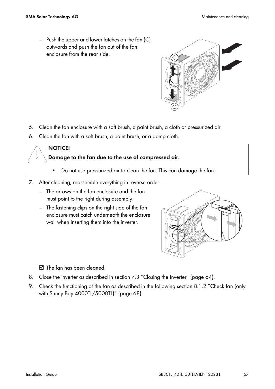 SMA SB 3000TL-20 Installation User Manual | Page 67 / 104