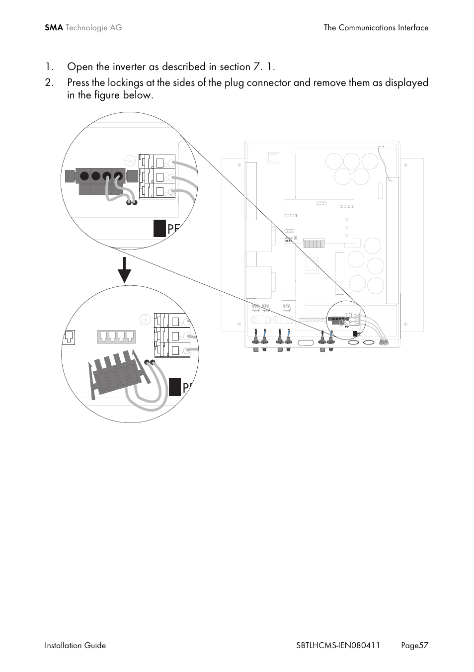 SMA SB 4200TL HC Multi-String User Manual | Page 57 / 64