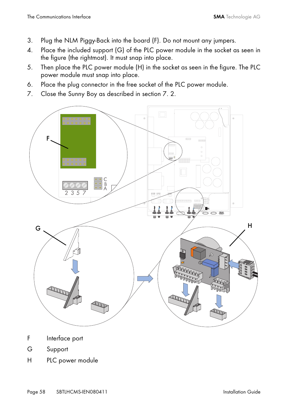 SMA SB 4200TL HC Multi-String User Manual | Page 58 / 64