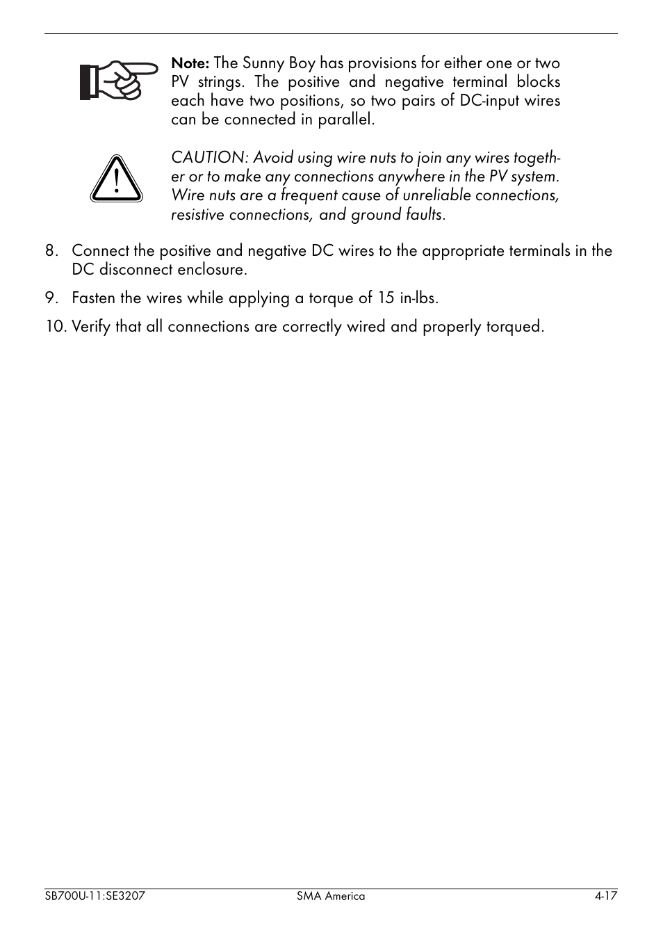 SMA SB 700U User Manual | Page 41 / 86