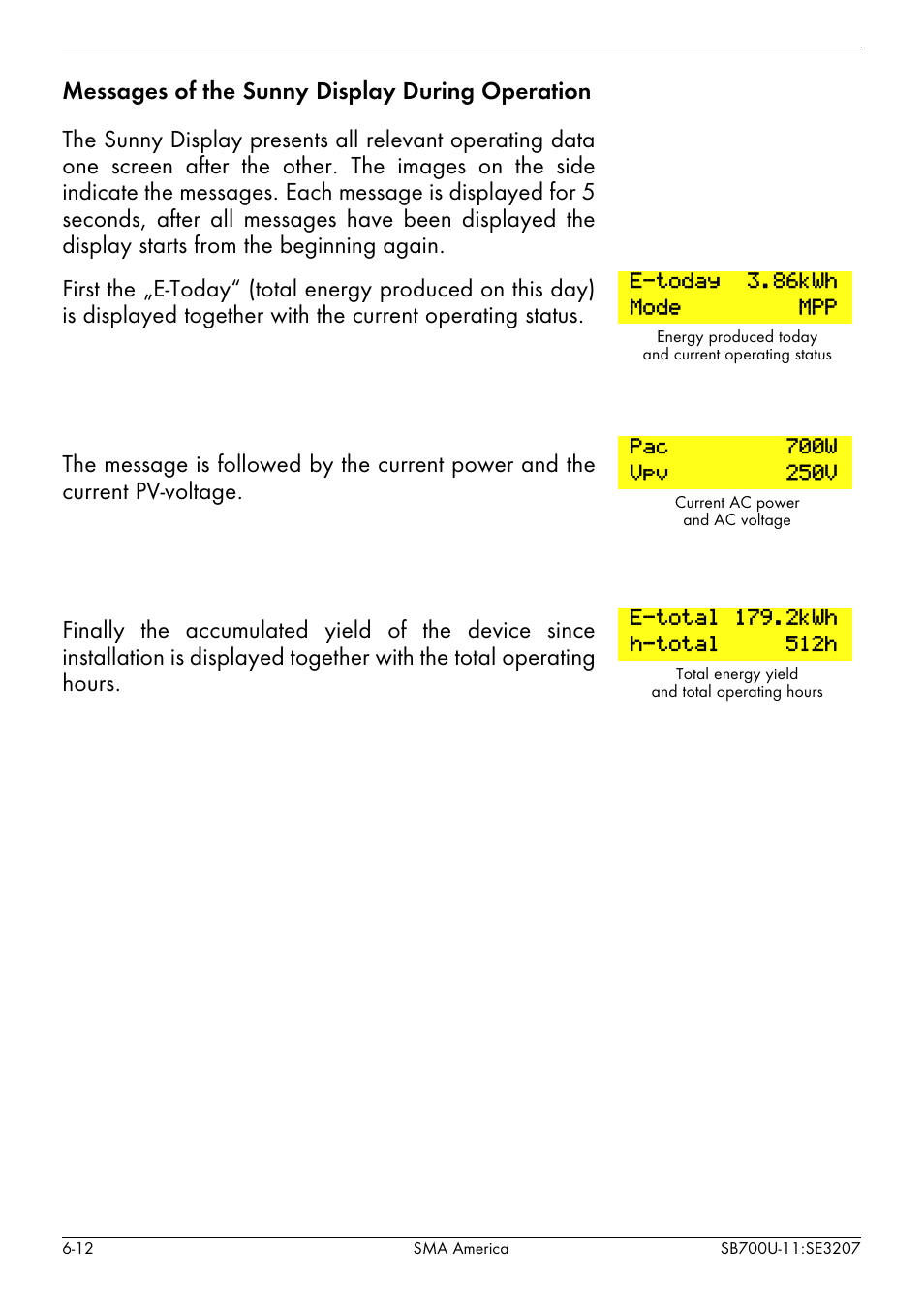 SMA SB 700U User Manual | Page 60 / 86