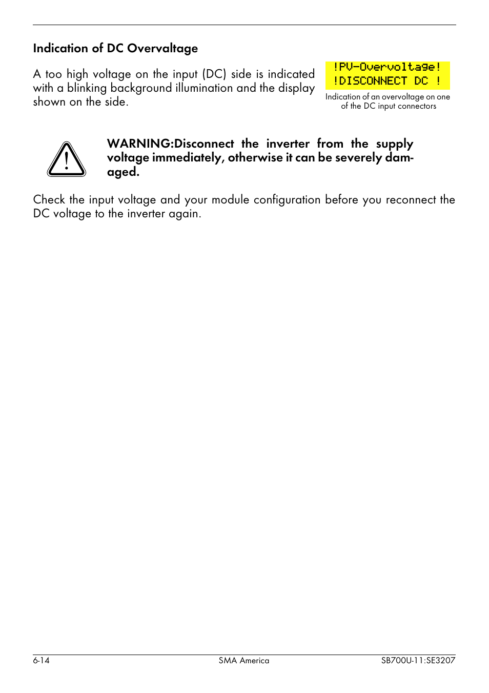 SMA SB 700U User Manual | Page 62 / 86