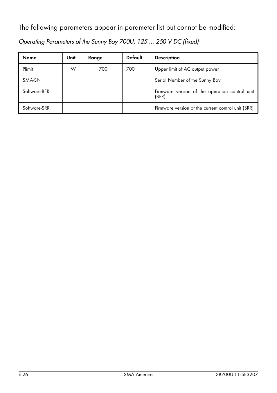 SMA SB 700U User Manual | Page 74 / 86