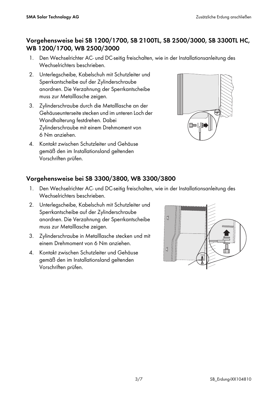 SMA DB-SB-ERD User Manual | Page 3 / 8