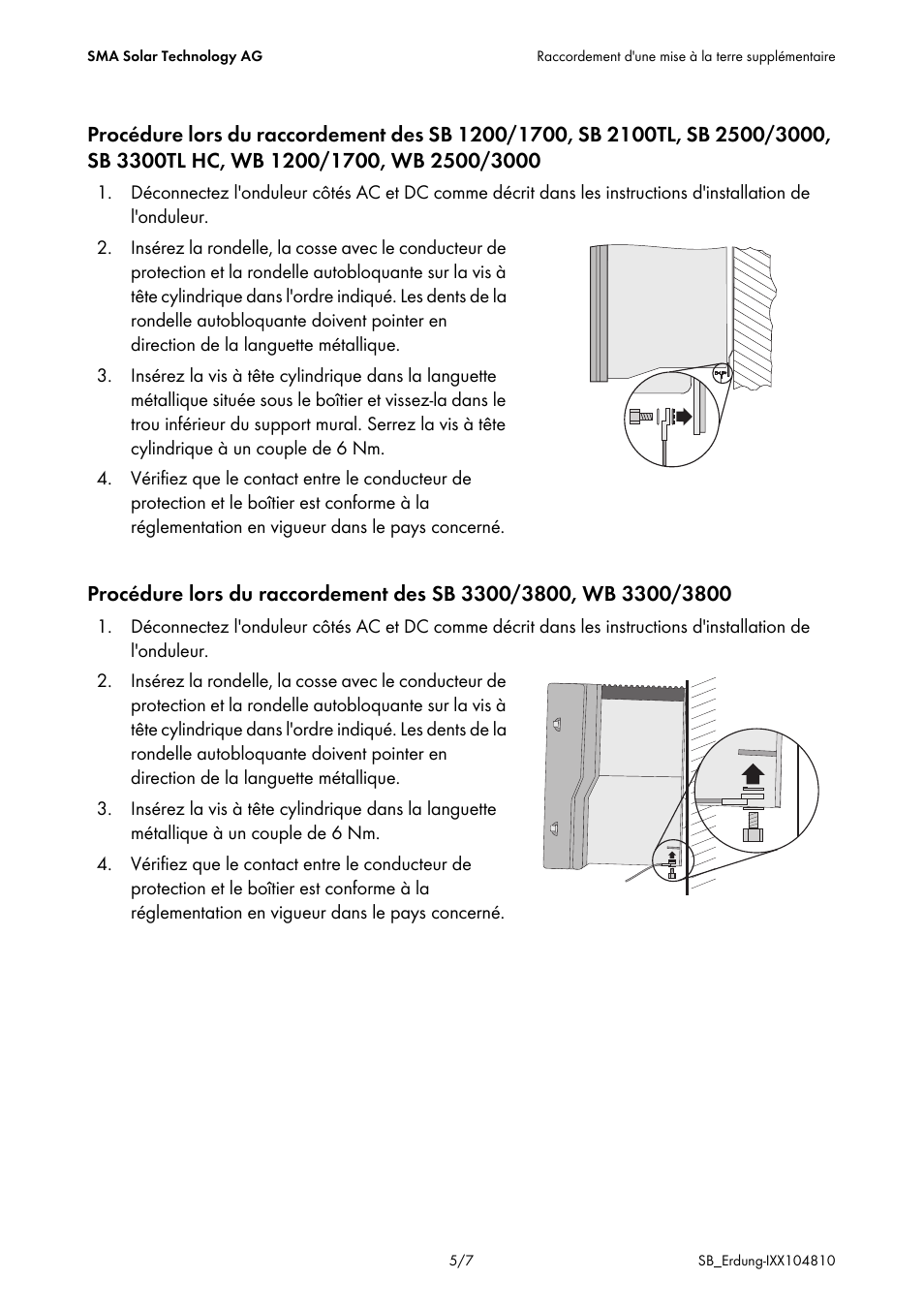 SMA DB-SB-ERD User Manual | Page 5 / 8