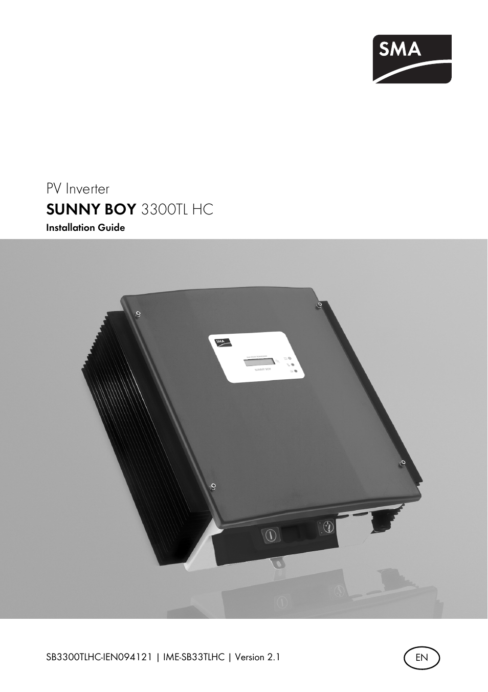 SMA SB 3300TL HC User Manual | 44 pages