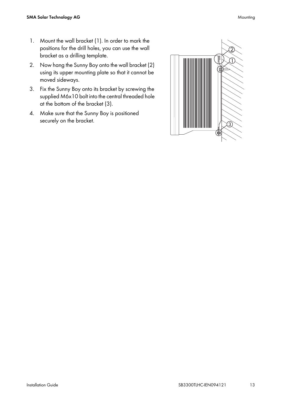 SMA SB 3300TL HC User Manual | Page 13 / 44