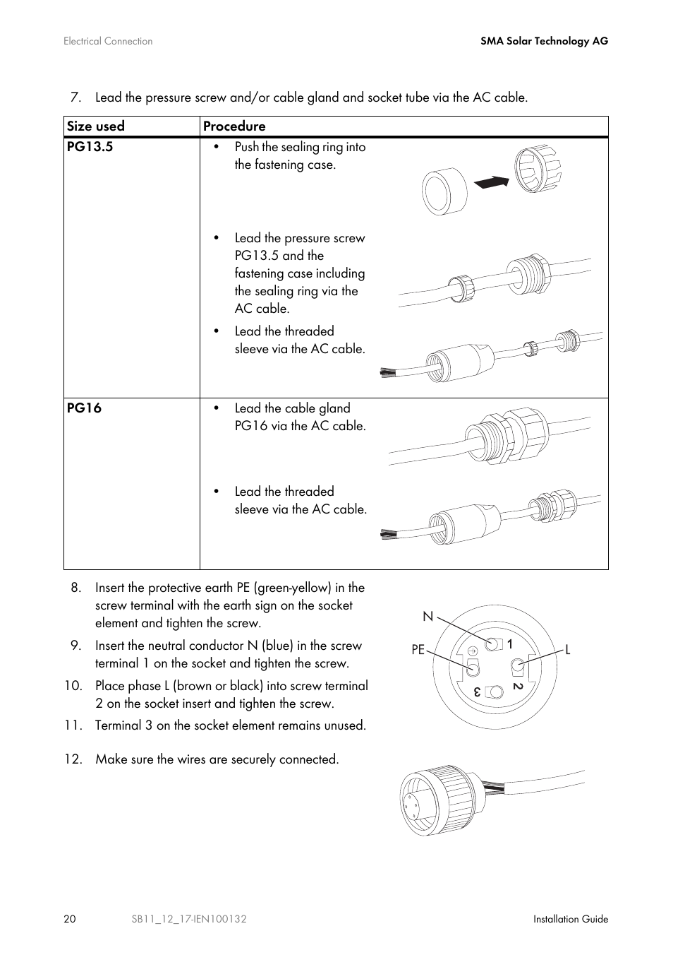 SMA SB 1100 User Manual | Page 20 / 52