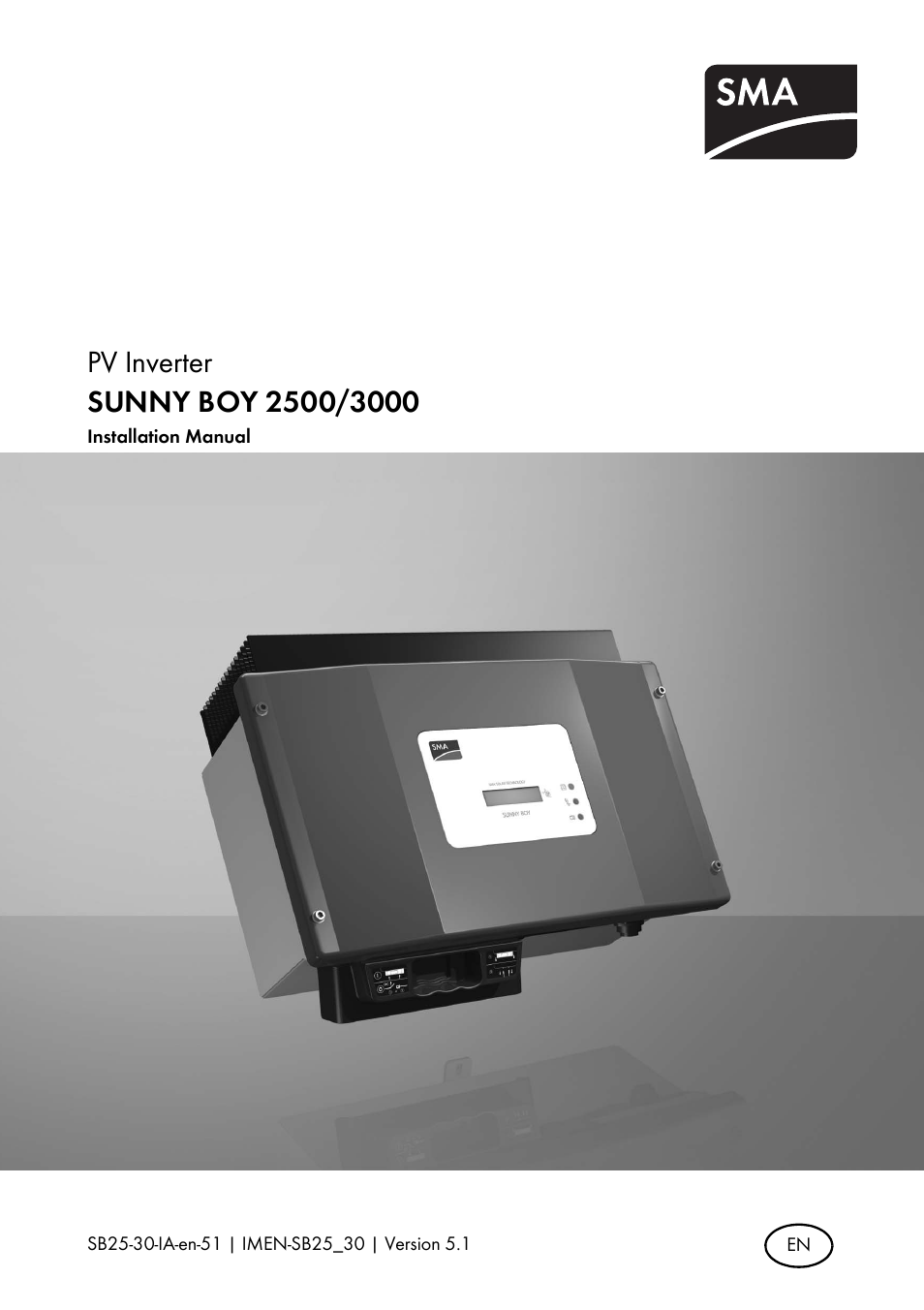 SMA SB 2500 Installation User Manual | 76 pages