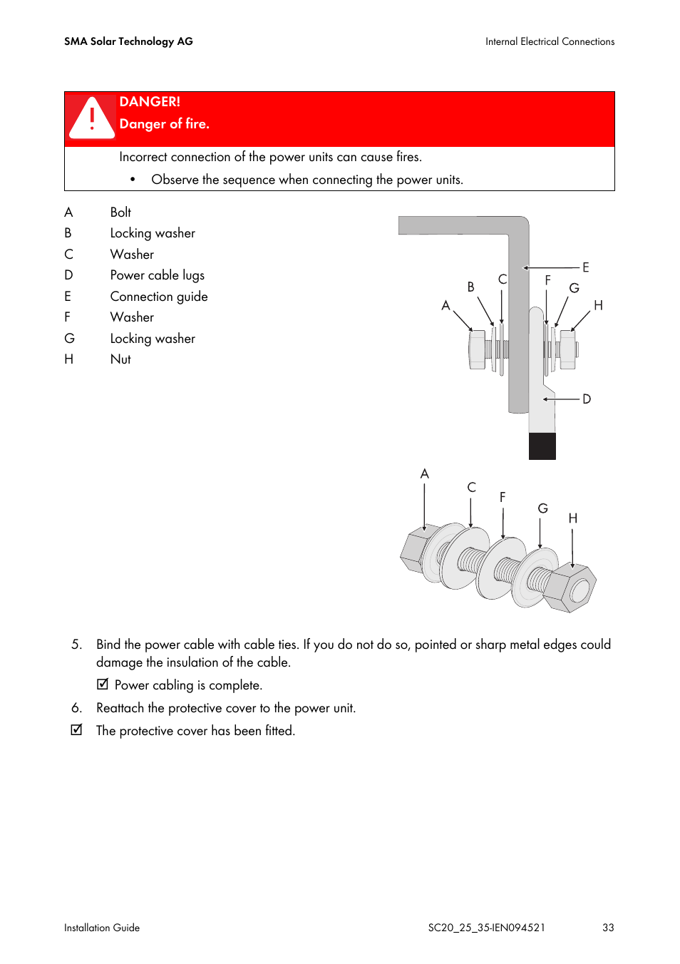 SMA SC 200 Installation User Manual | Page 33 / 92