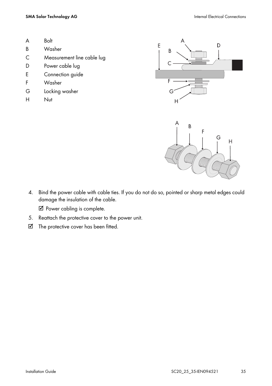 SMA SC 200 Installation User Manual | Page 35 / 92