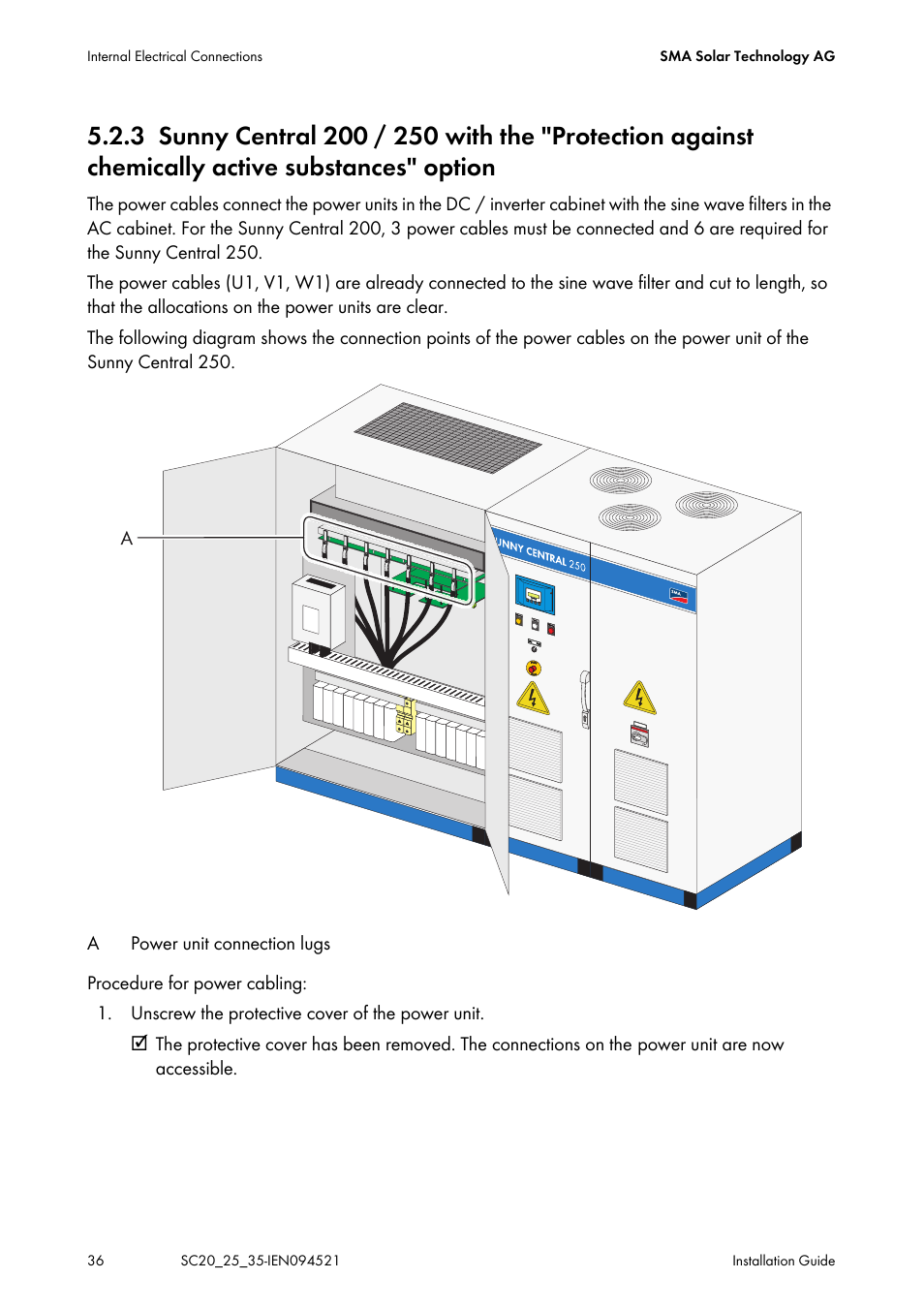 SMA SC 200 Installation User Manual | Page 36 / 92