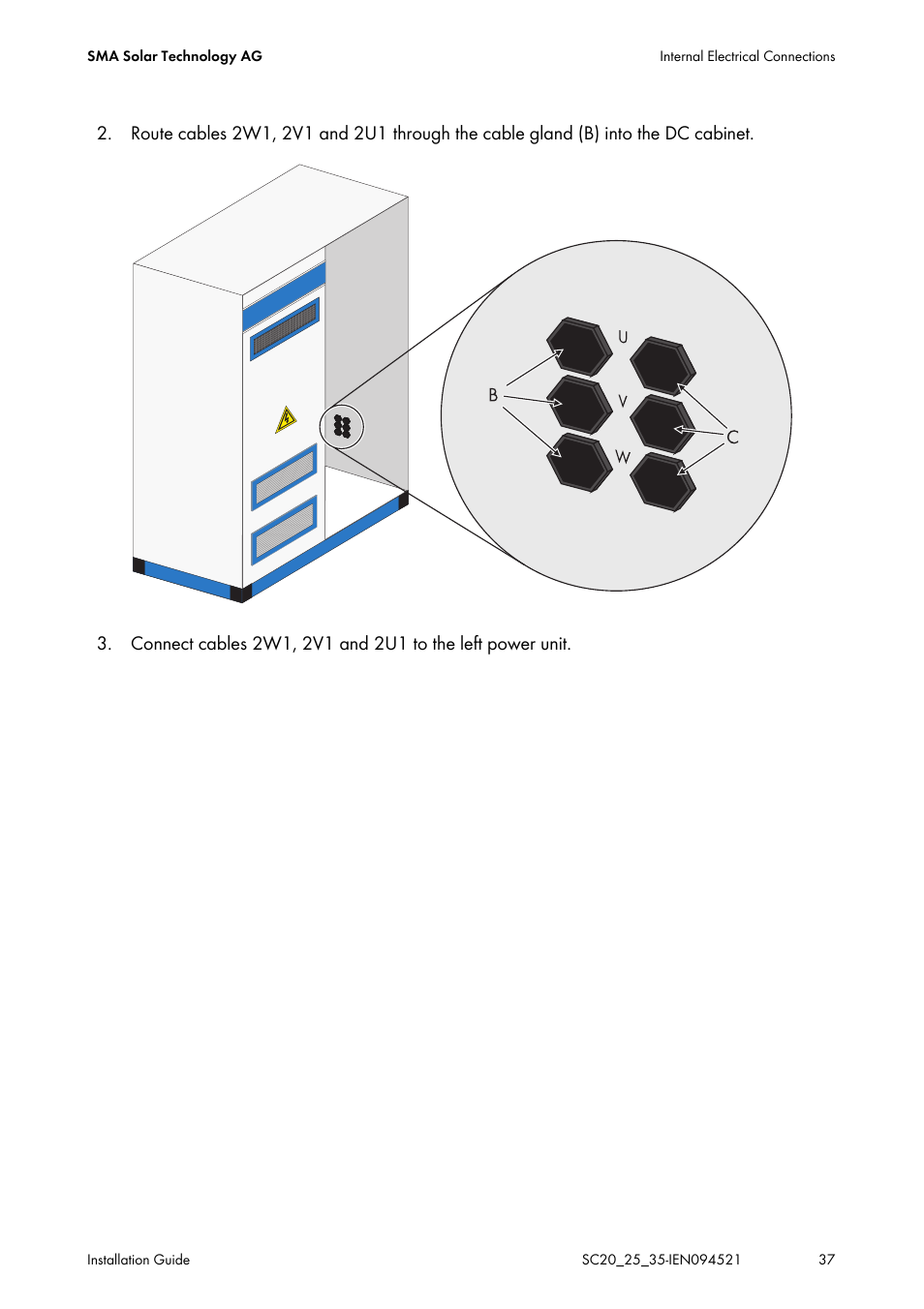 SMA SC 200 Installation User Manual | Page 37 / 92
