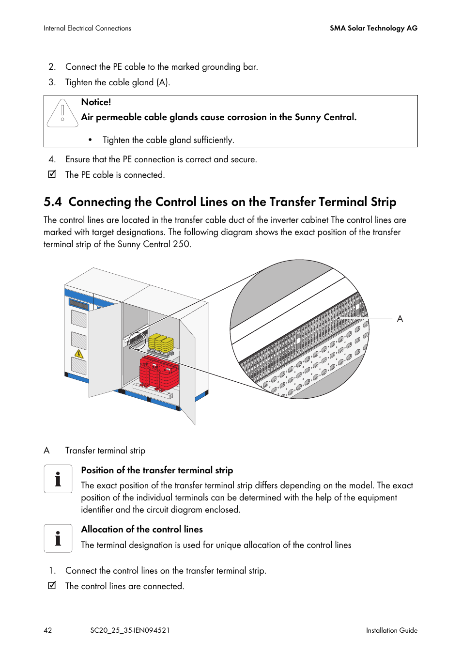 SMA SC 200 Installation User Manual | Page 42 / 92