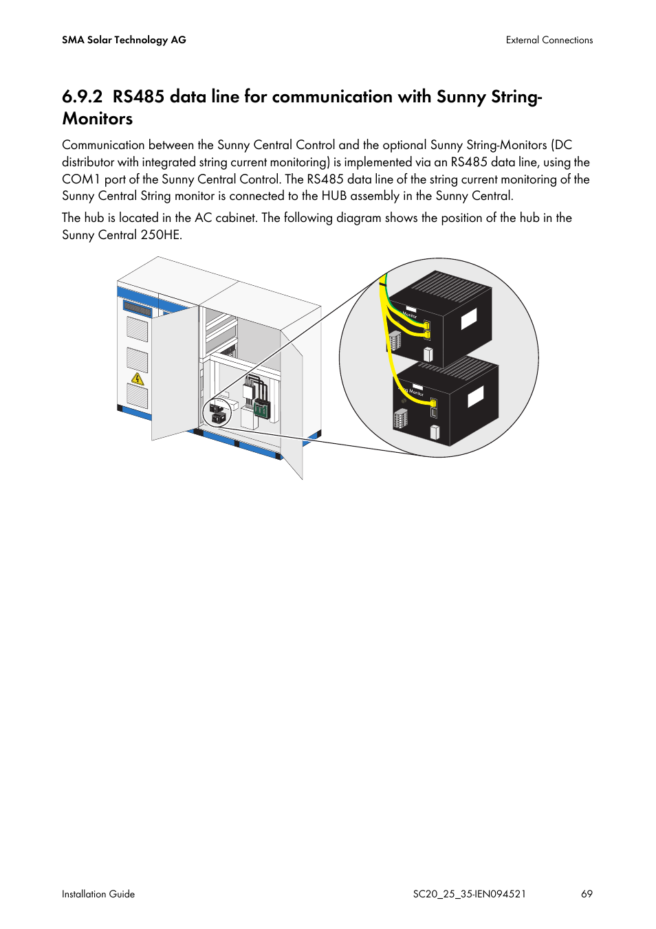 SMA SC 200 Installation User Manual | Page 69 / 92