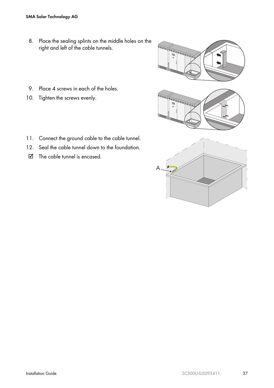 SMA SC 500U Installation User Manual | Page 37 / 76