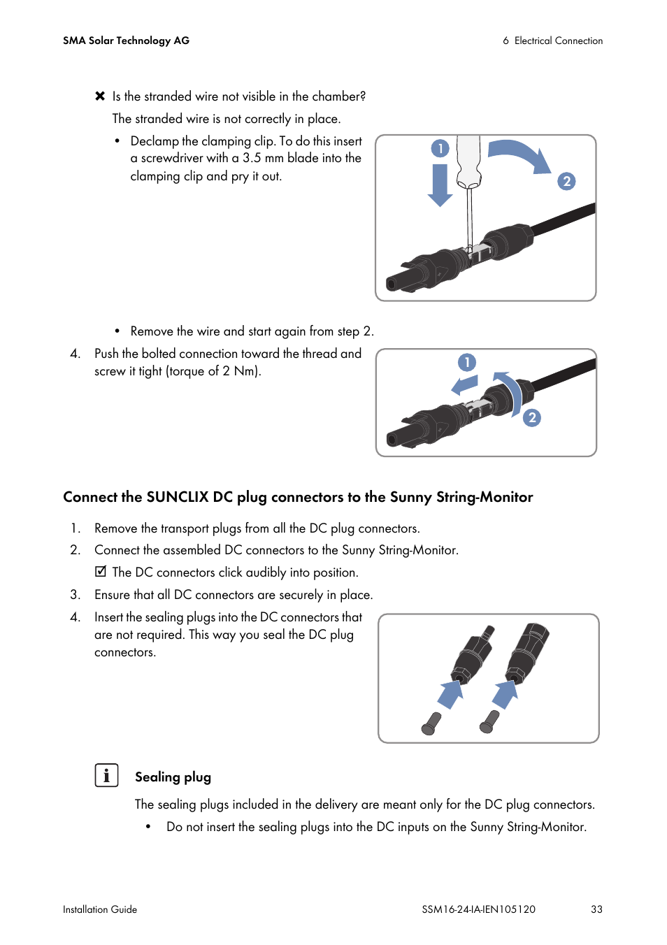 SMA SSM16-11 User Manual | Page 33 / 84