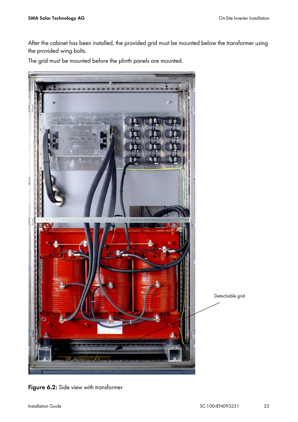SMA SC 100 Indoor Installation User Manual | Page 25 / 56