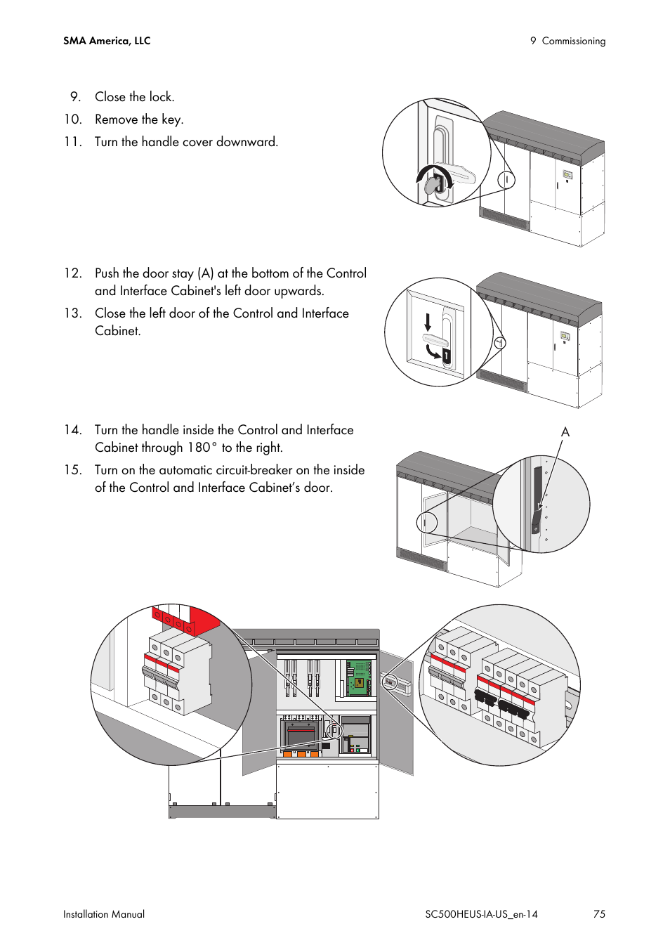 SMA SC 500HE-US Installation User Manual | Page 75 / 88