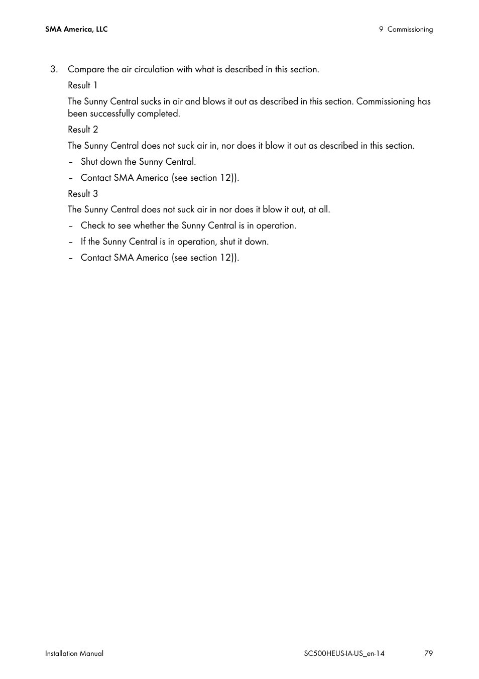 SMA SC 500HE-US Installation User Manual | Page 79 / 88