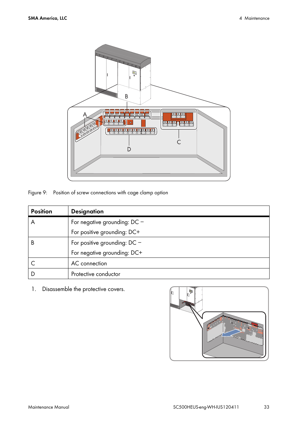 SMA SC 500HE-US Maintenance Manual User Manual | Page 33 / 48