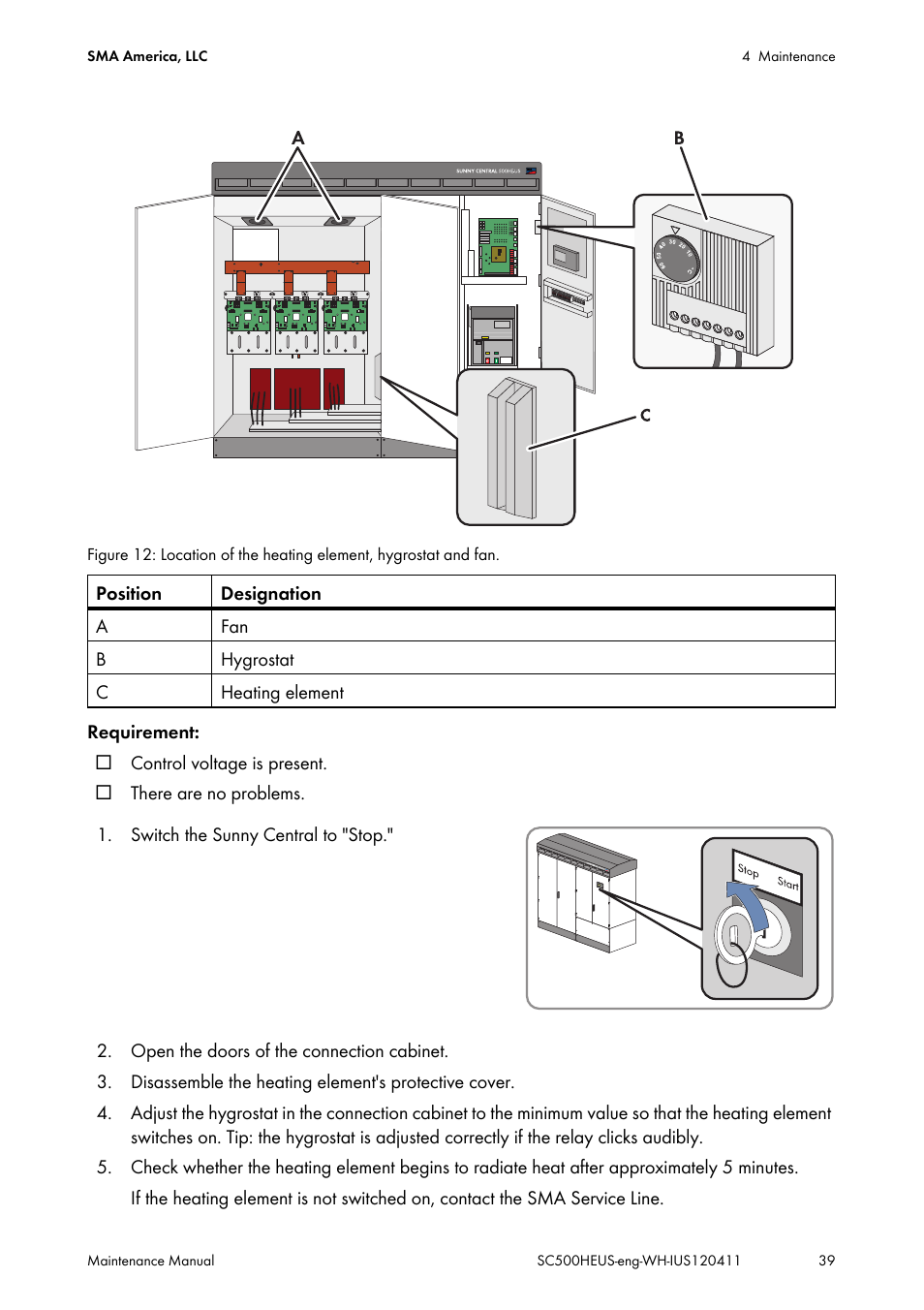 SMA SC 500HE-US Maintenance Manual User Manual | Page 39 / 48