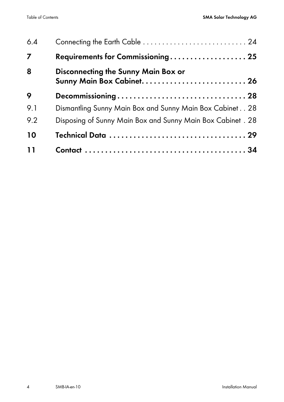 SMA SMB User Manual | Page 4 / 36