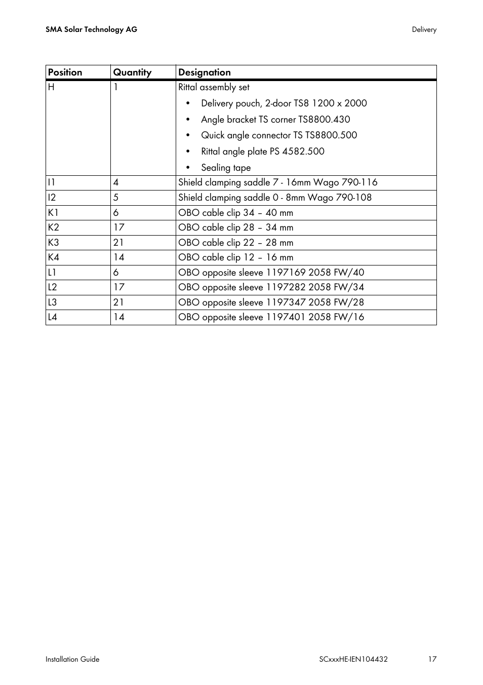 SMA SC 400HE Installation User Manual | Page 17 / 108