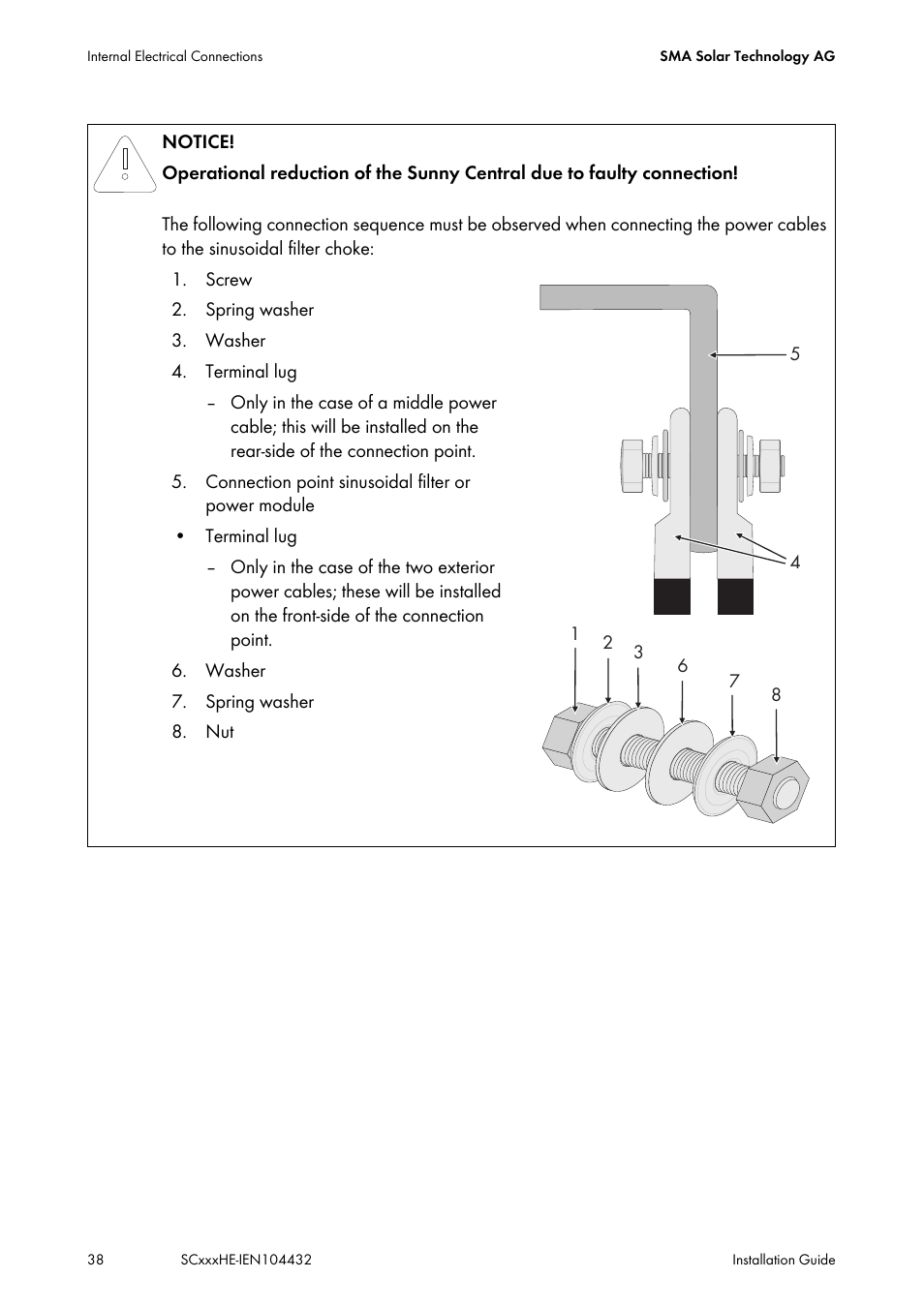 SMA SC 400HE Installation User Manual | Page 38 / 108