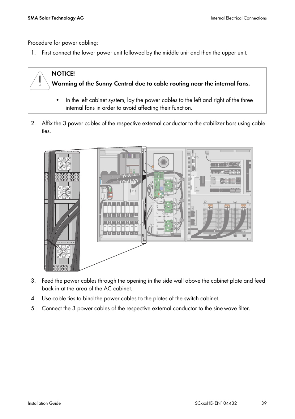 SMA SC 400HE Installation User Manual | Page 39 / 108