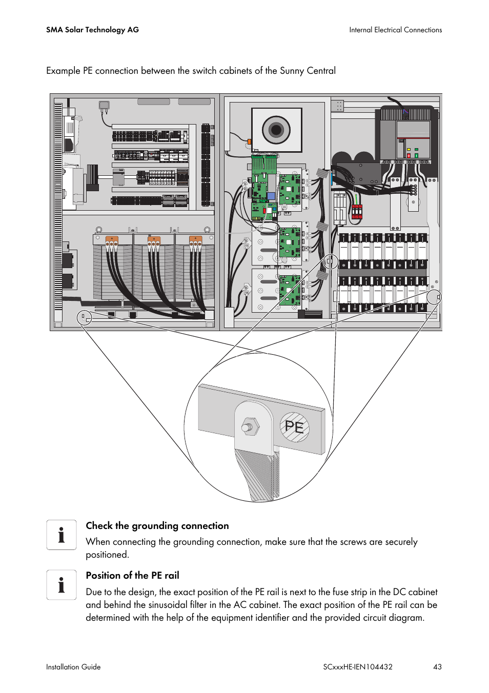 SMA SC 400HE Installation User Manual | Page 43 / 108