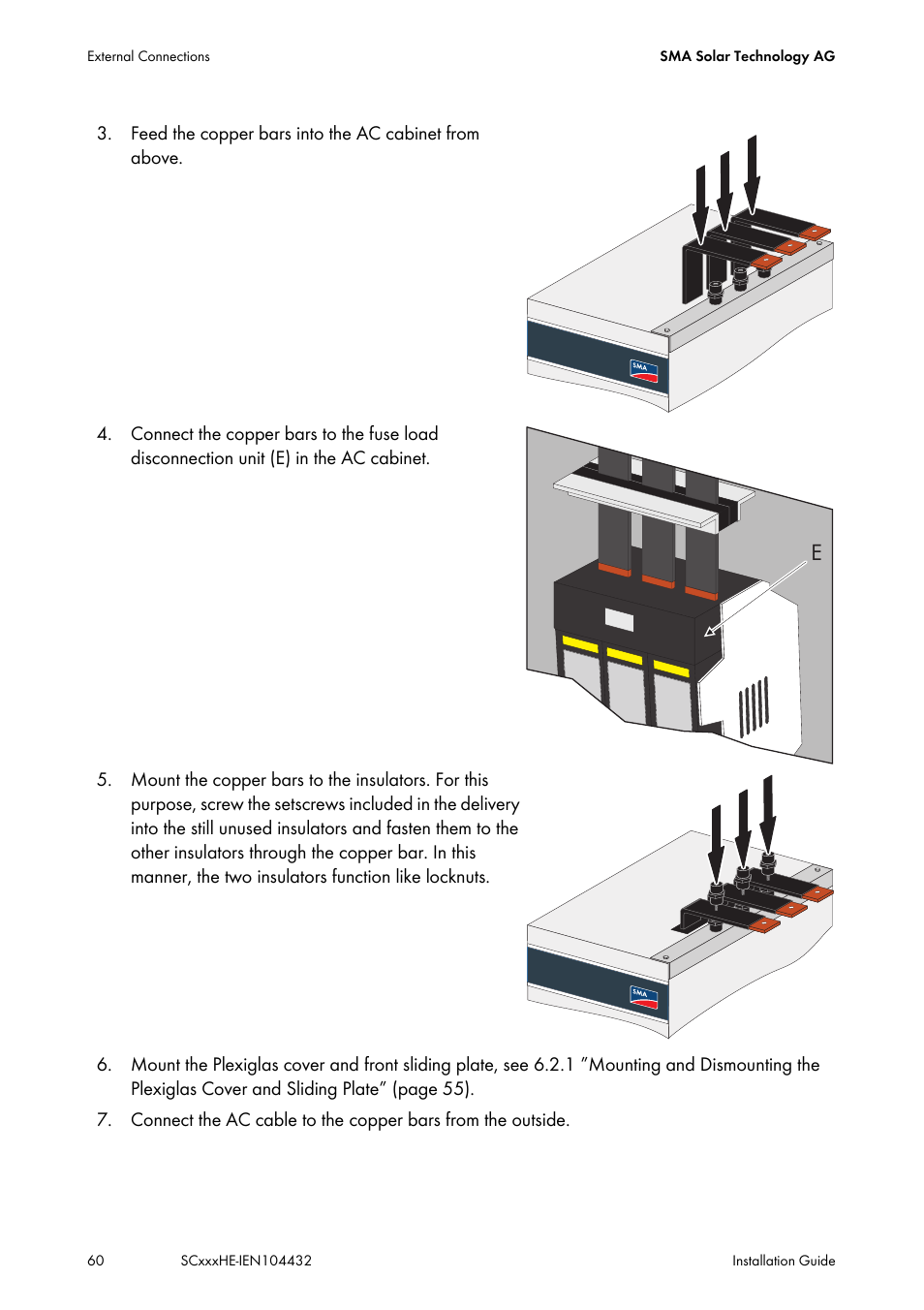 SMA SC 400HE Installation User Manual | Page 60 / 108