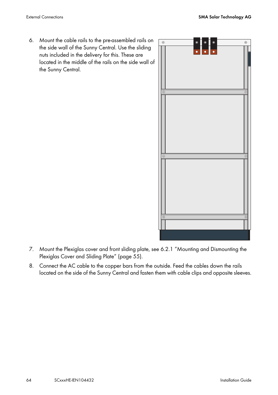 SMA SC 400HE Installation User Manual | Page 64 / 108