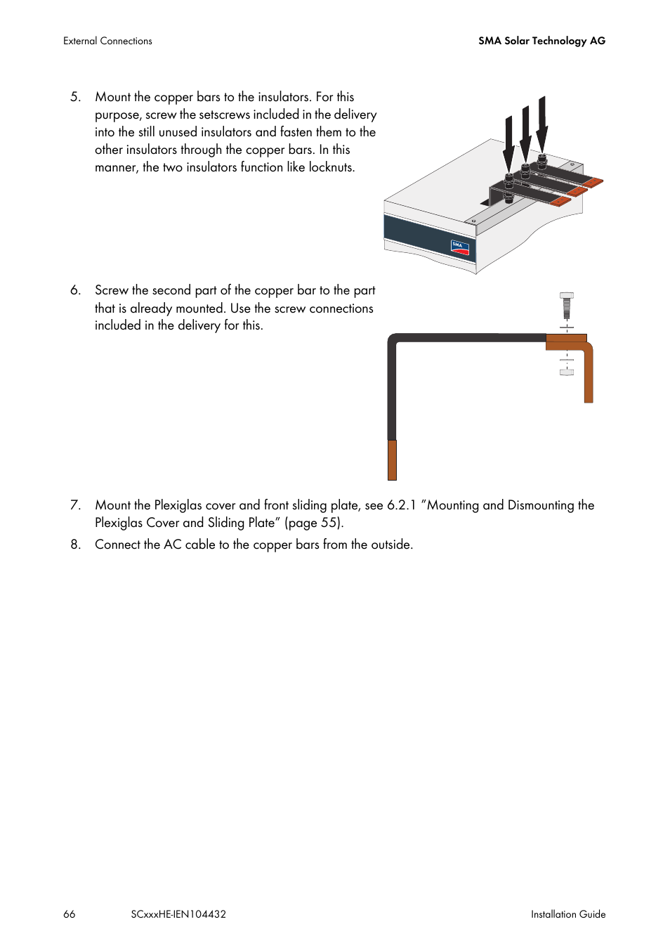 SMA SC 400HE Installation User Manual | Page 66 / 108