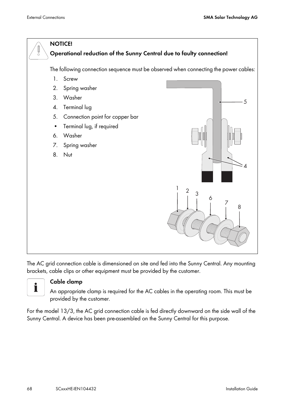 SMA SC 400HE Installation User Manual | Page 68 / 108