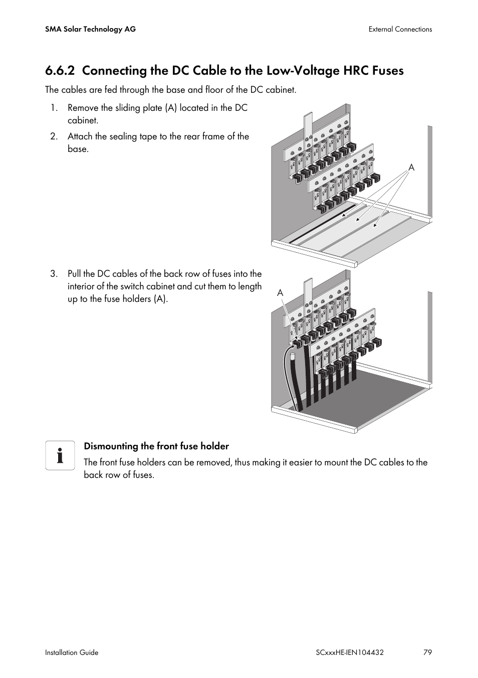 SMA SC 400HE Installation User Manual | Page 79 / 108