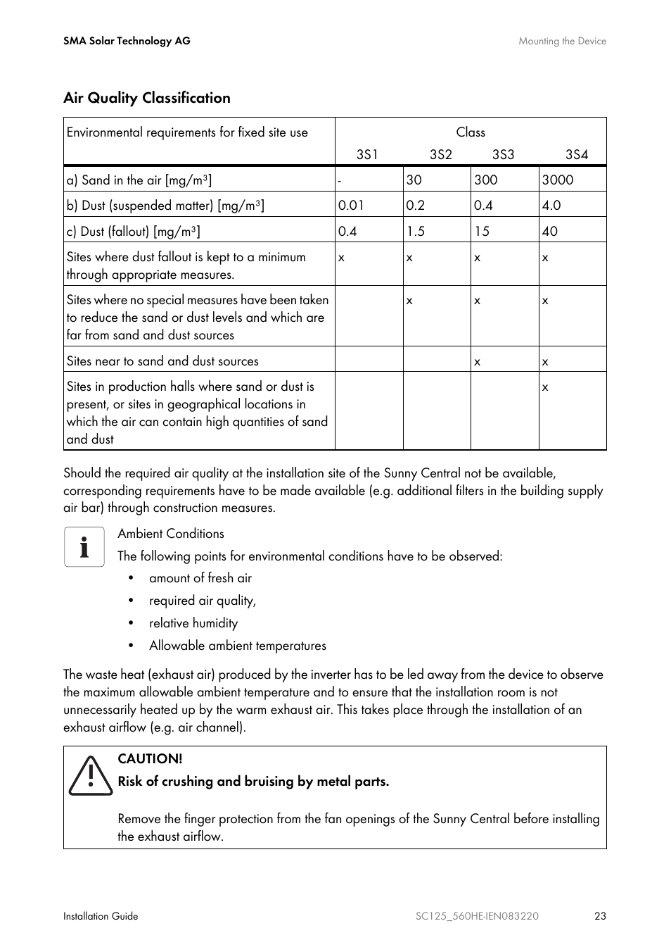 SMA SC 100LV-560HE User Manual | Page 23 / 92