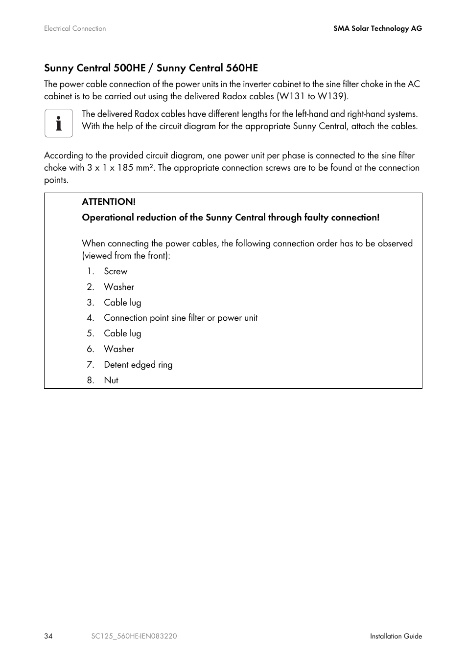 SMA SC 100LV-560HE User Manual | Page 34 / 92